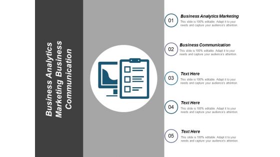 Business Analytics Marketing Business Communication Ppt PowerPoint Presentation Summary