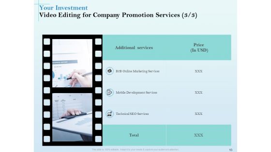 Business And Marketing Video Making Proposal Ppt PowerPoint Presentation Complete Deck With Slides