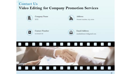 Business And Marketing Video Making Proposal Ppt PowerPoint Presentation Complete Deck With Slides