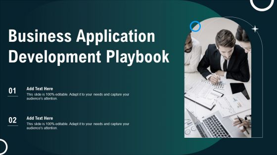 Business Application Development Playbook Rules PDF