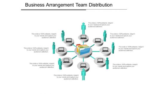 Business Arrangement Team Distribution Ppt PowerPoint Presentation File Gallery PDF