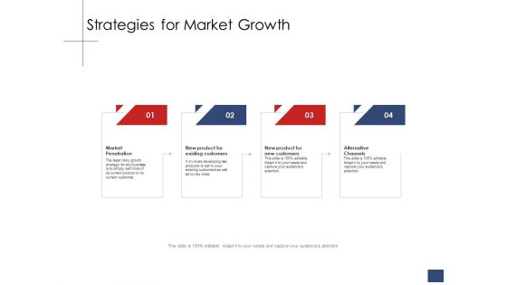 Business Assessment Outline Strategies For Market Growth Ppt Professional Topics PDF