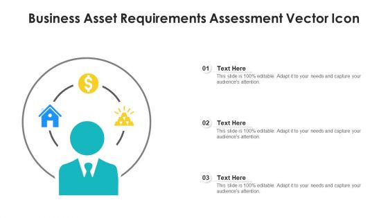 Business Asset Requirements Assessment Vector Icon Ppt PowerPoint Presentation File Model PDF