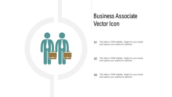Business Associate Vector Icon Ppt PowerPoint Presentation Inspiration Slides