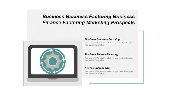 Business Business Factoring Business Finance Factoring Marketing Prospects Ppt PowerPoint Presentation Professional Layouts