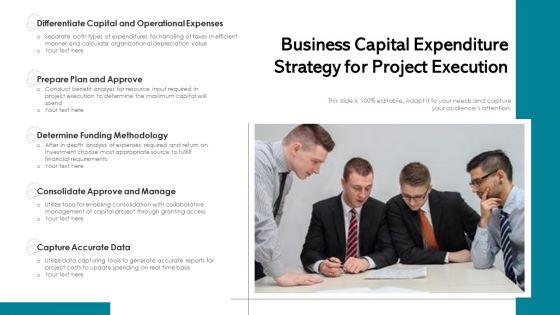 Business Capital Expenditure Strategy For Project Execution Ppt PowerPoint Presentation File Ideas PDF