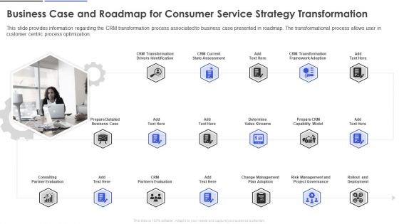 Business Case And Roadmap For Consumer Service Strategy Transformation Rules PDF