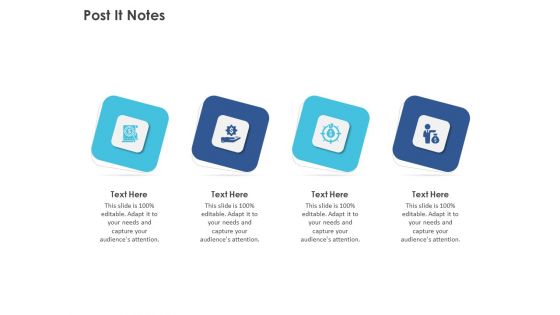 Business Case Studies Stagnant Industries Post It Notes Ppt Outline Slides PDF