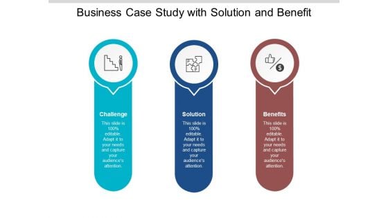 Business Case Study With Solution And Benefit Ppt PowerPoint Presentation Layouts Display