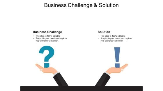 Business Challenge And Solution Ppt PowerPoint Presentation Styles Files