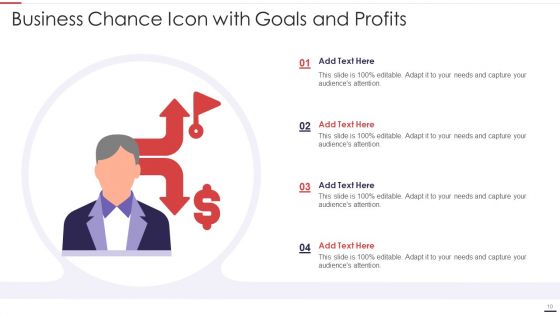 Business Chance Icon Ppt PowerPoint Presentation Complete With Slides