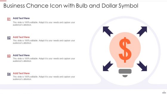 Business Chance Icon Ppt PowerPoint Presentation Complete With Slides