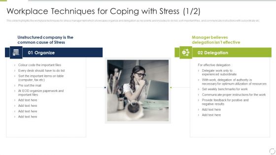 Business Change And Stress Administration Methods Workplace Techniques For Coping With Stress Pictures PDF