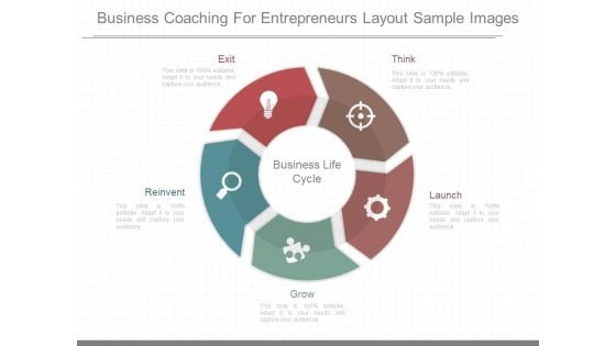 Business Coaching For Entrepreneurs Layout Sample Images