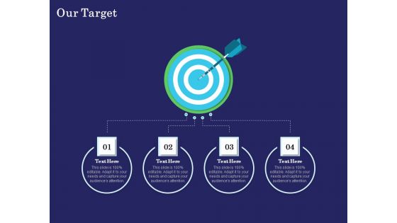 Business Coaching Our Target Ppt PowerPoint Presentation Model Structure PDF