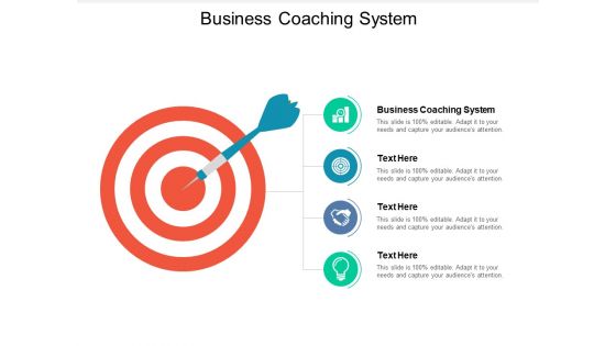 Business Coaching System Ppt PowerPoint Presentation Model Files