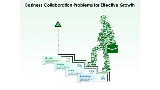 Business Collaboration Problems For Effective Growth Ppt PowerPoint Presentation Gallery Infographics PDF