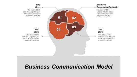 Business Communication Model Ppt PowerPoint Presentation Pictures Sample Cpb