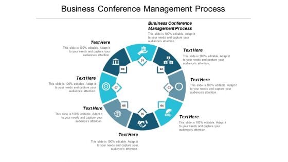 Business Conference Management Process Ppt Powerpoint Presentation Infographics Sample Cpb