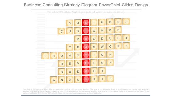 Business Consulting Strategy Diagram Powerpoint Slides Design