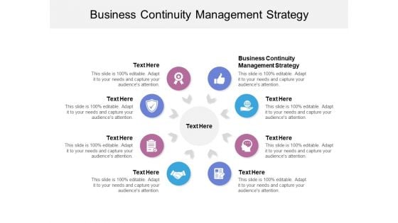 Business Continuity Management Strategy Ppt PowerPoint Presentation Icon Graphics Pictures Cpb