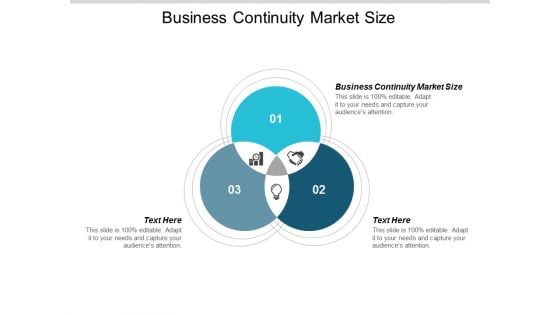 Business Continuity Market Size Ppt Powerpoint Presentation File Graphics Tutorials Cpb