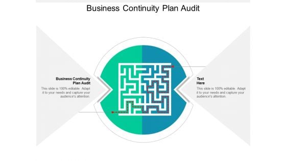 Business Continuity Plan Audit Ppt PowerPoint Presentation Inspiration Sample