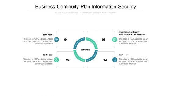 Business Continuity Plan Information Security Ppt PowerPoint Presentation Gallery Layouts Cpb