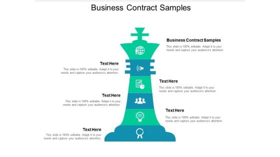 Business Contract Samples Ppt PowerPoint Presentation Outline Vector