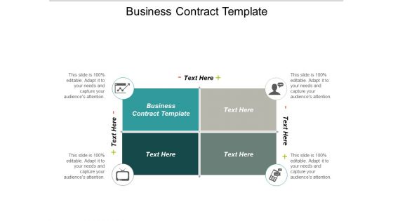 Business Contract Template Ppt PowerPoint Presentation Pictures Templates