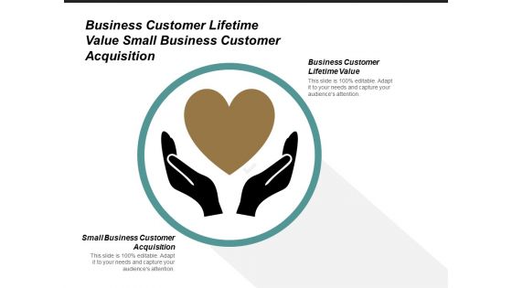 Business Customer Lifetime Value Small Business Customer Acquisition Ppt PowerPoint Presentation Portfolio