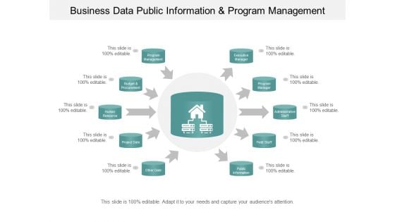 Business Data Public Information And Program Management Ppt PowerPoint Presentation File Deck