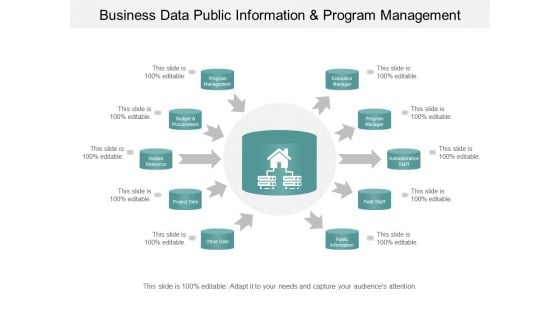 Business Data Public Information And Program Management Ppt PowerPoint Presentation File Deck