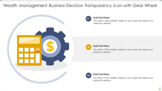 Business Decision Transparency Icon Ppt PowerPoint Presentation Complete Deck With Slides