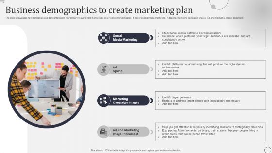 Business Demographics To Create Marketing Plan Guidelines PDF