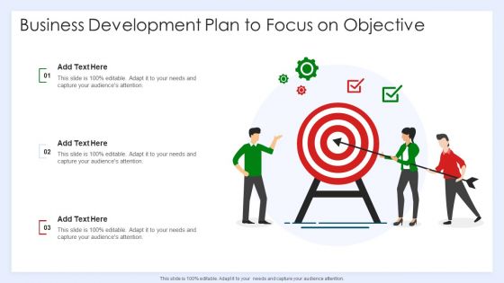 Business Development Plan To Focus On Objective Pictures PDF