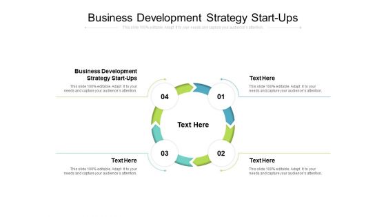 Business Development Strategy Start Ups Ppt PowerPoint Presentation Gallery Examples Cpb