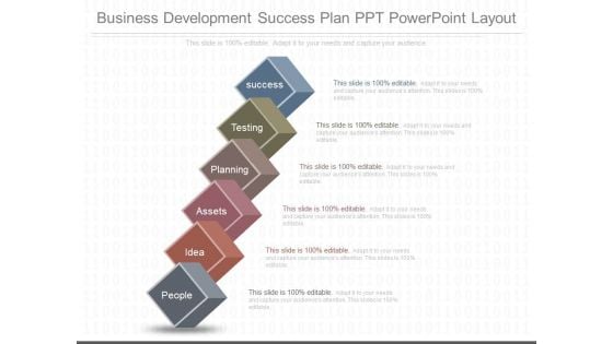 Business Development Success Plan Ppt Powerpoint Layout