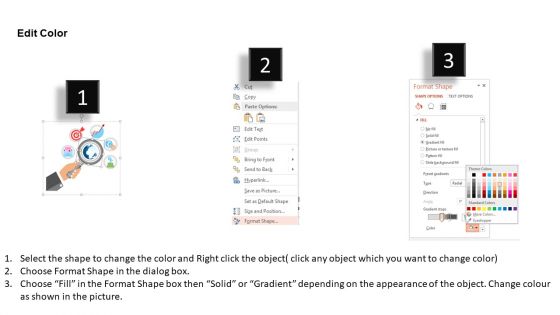 Business Diagram Human Hand Holding Magnifier With Multiple Icons For Data Search Ppt Template