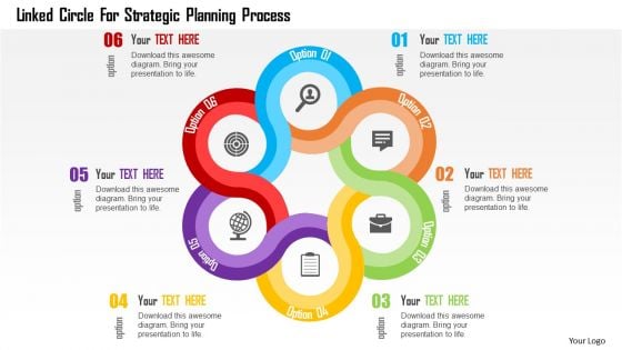 Business Diagram Linked Circle For Strategic Planning Process Presentation Template Business Diagram Linked Circle For Strategic Planning Process Presentation Template