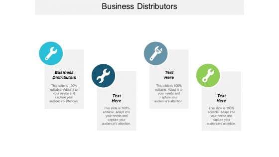 Business Distributors Ppt PowerPoint Presentation Icon Portfolio Cpb