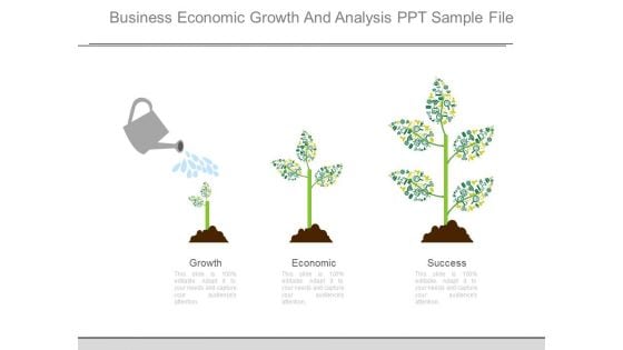 Business Economic Growth And Analysis Ppt Sample File