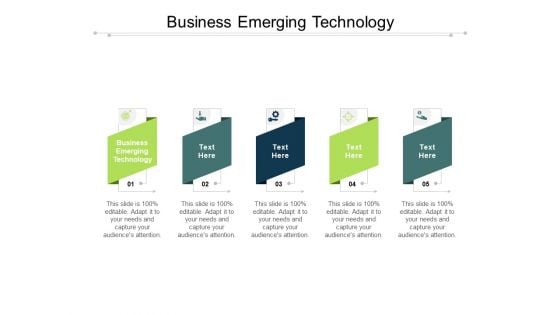 Business Emerging Technology Ppt PowerPoint Presentation Model Smartart Cpb Pdf