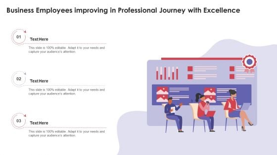 Business Employees Improving In Professional Journey With Excellence Rules PDF