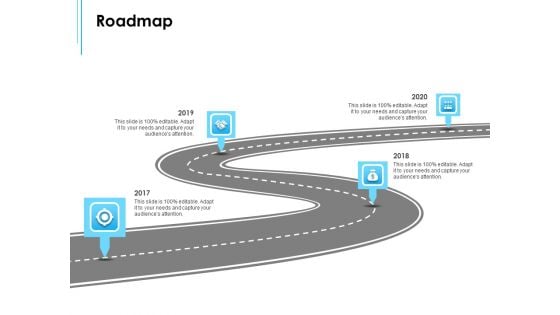 Business Environment Components Roadmap Ppt Model Format Ideas PDF