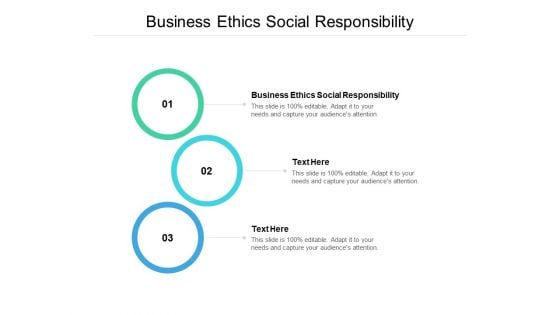 business ethics social responsibility ppt powerpoint presentation show tips cpb