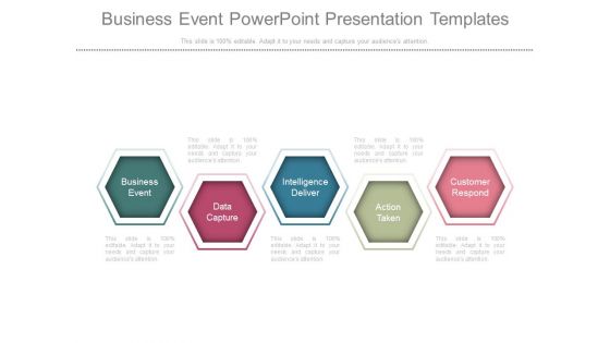 Business Event Powerpoint Presentation Templates