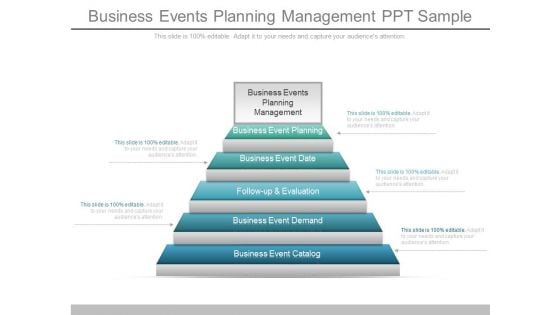 Business Events Planning Management Ppt Sample