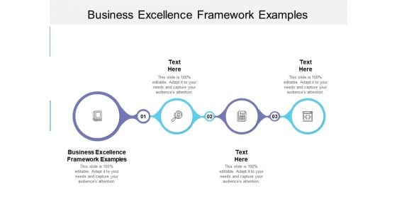 Business Excellence Framework Examples Ppt PowerPoint Presentation Professional Shapes Cpb