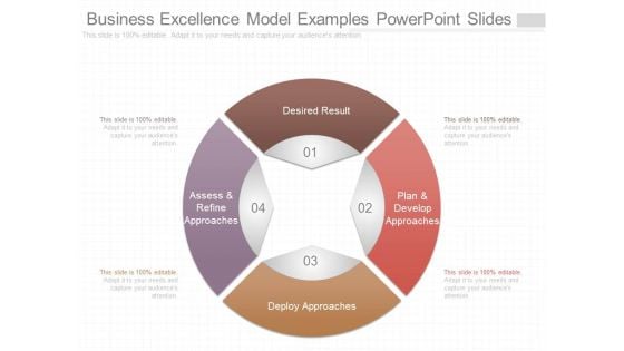 Business Excellence Model Examples Powerpoint Slides